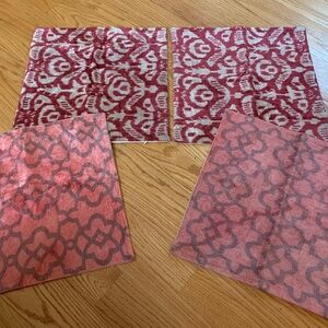 ABC Home & Carpet of NYC Jacquard Luxury Throw Pillow Sham Case Sets $120/set